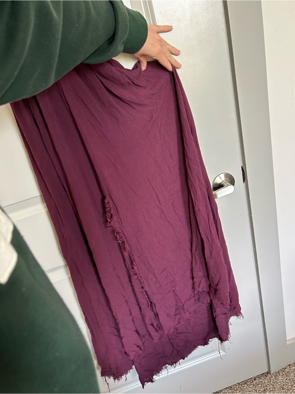Free People Look Into the Sun Halter Maxi Dress - Rose Plum - Picture 5 of 11